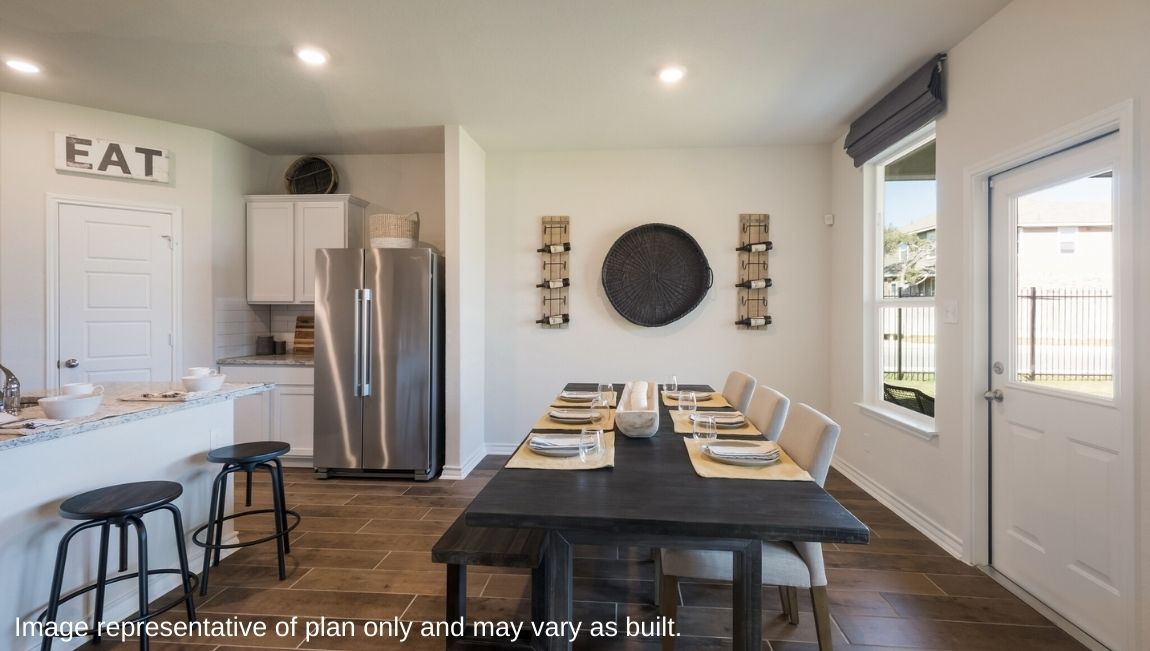DR Horton Cibolo Steele Creek the irvine 1796 sq ft 4 bed 2 bath 2 car 1 story