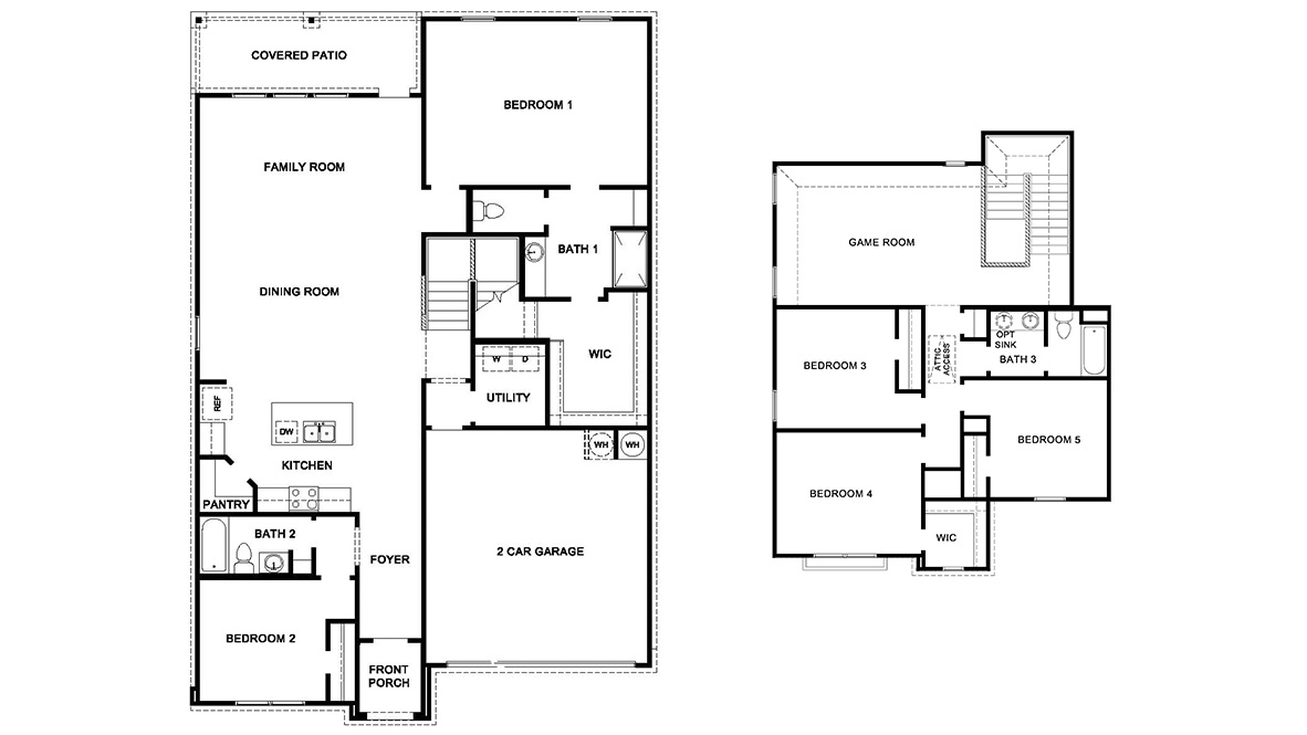 DR Horton Cibolo Steele Creek the rosemont 5 bed 3 bath 2 car 2716 sq ft 2 story
