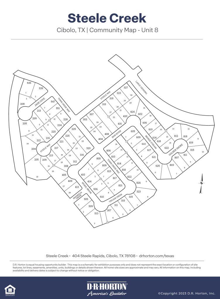 Static Lot Map