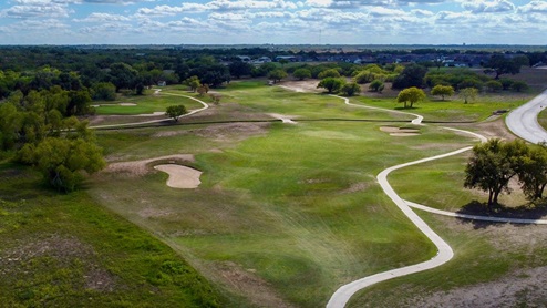 Floresville Links at River Bend New Construction Homes 18 hole Golf course amenity