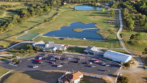 Floresville Links at River Bend New Construction Homes Golf course amenity