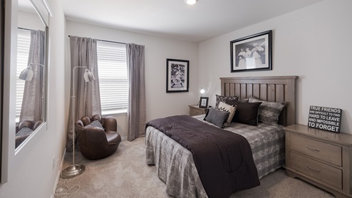 preserve at medina model fourth bedroom