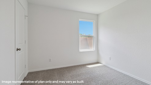 preserve at medina model home bedroom