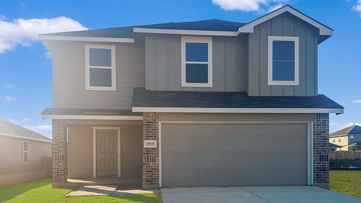 DR Horton Von Ormy Preserve at Medina the franklin 1891 sq ft 5 bed 2.5 bath 2 car 2 story