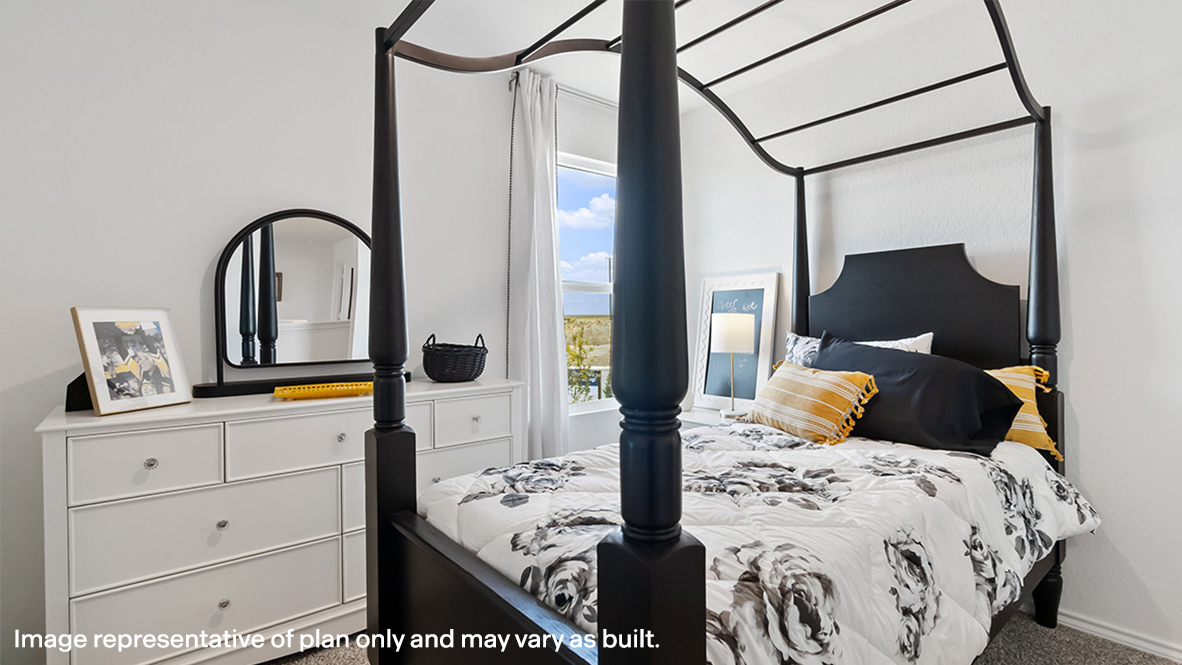 Multi-use bedroom, flex, office, study, craft, entertainment game room in D.R. Horton's new construction home