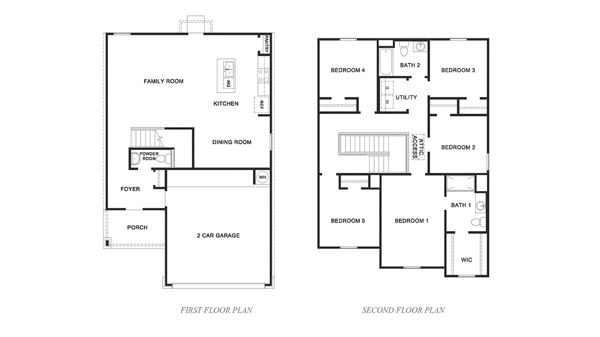 DR Horton Von Ormy Preserve at Medina the franklin 1891 sq ft 5 bed 2.5 bath 2 car 2 story