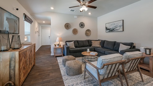 salado creek model living room