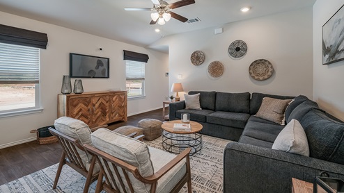 salado creek model living room