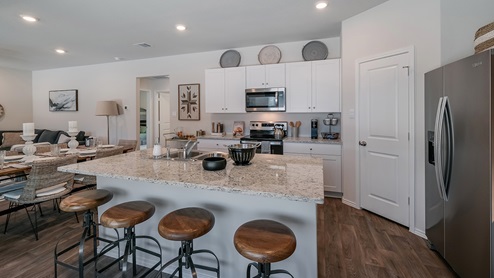 salado creek model kitchen