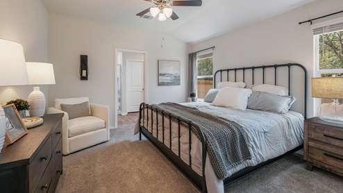salado creek model primary bedroom