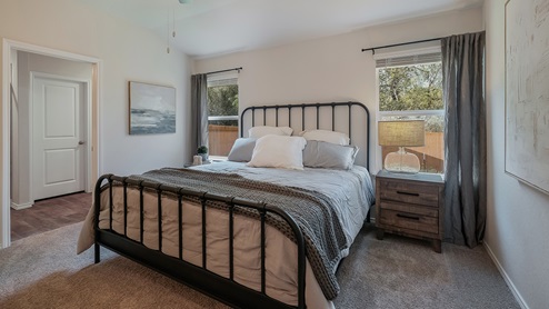 salado creek model primary bedroom