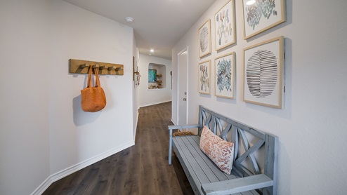 DR Horton Converse Avenida 5318 la rambla model the bryant floor plan 1703 square feet entryway