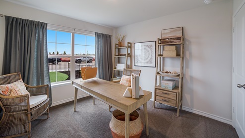 DR Horton Converse Avenida 5318 la rambla model the bryant floor plan 1703 square office