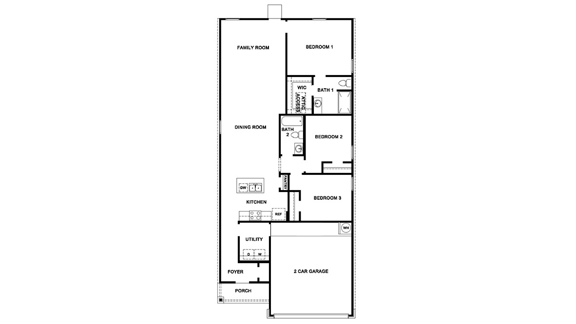 DR Horton Converse Avenida the caprock 1435 sq ft 3 bed 2 bath 2 car 1 story