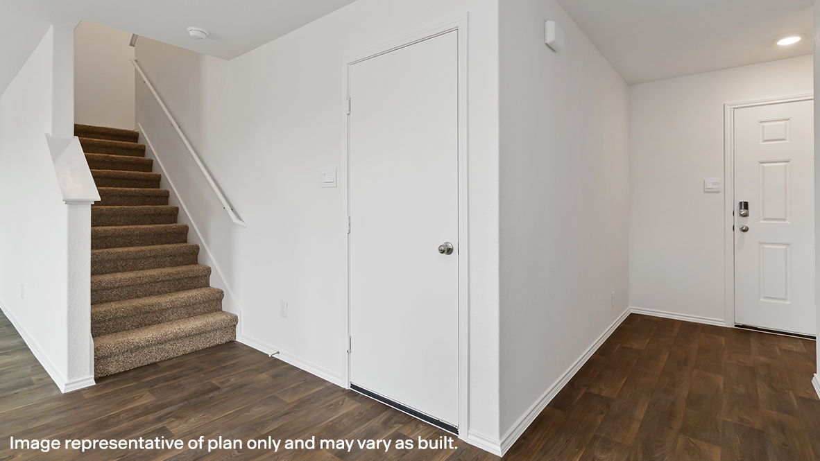 Front entryway of home.