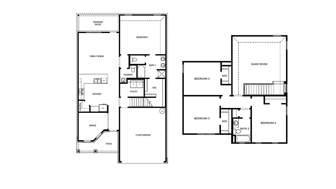 DR Horton Converse Avenida the walsh 2323 sq ft 4 bed 2.5 bath 2 car 2 story