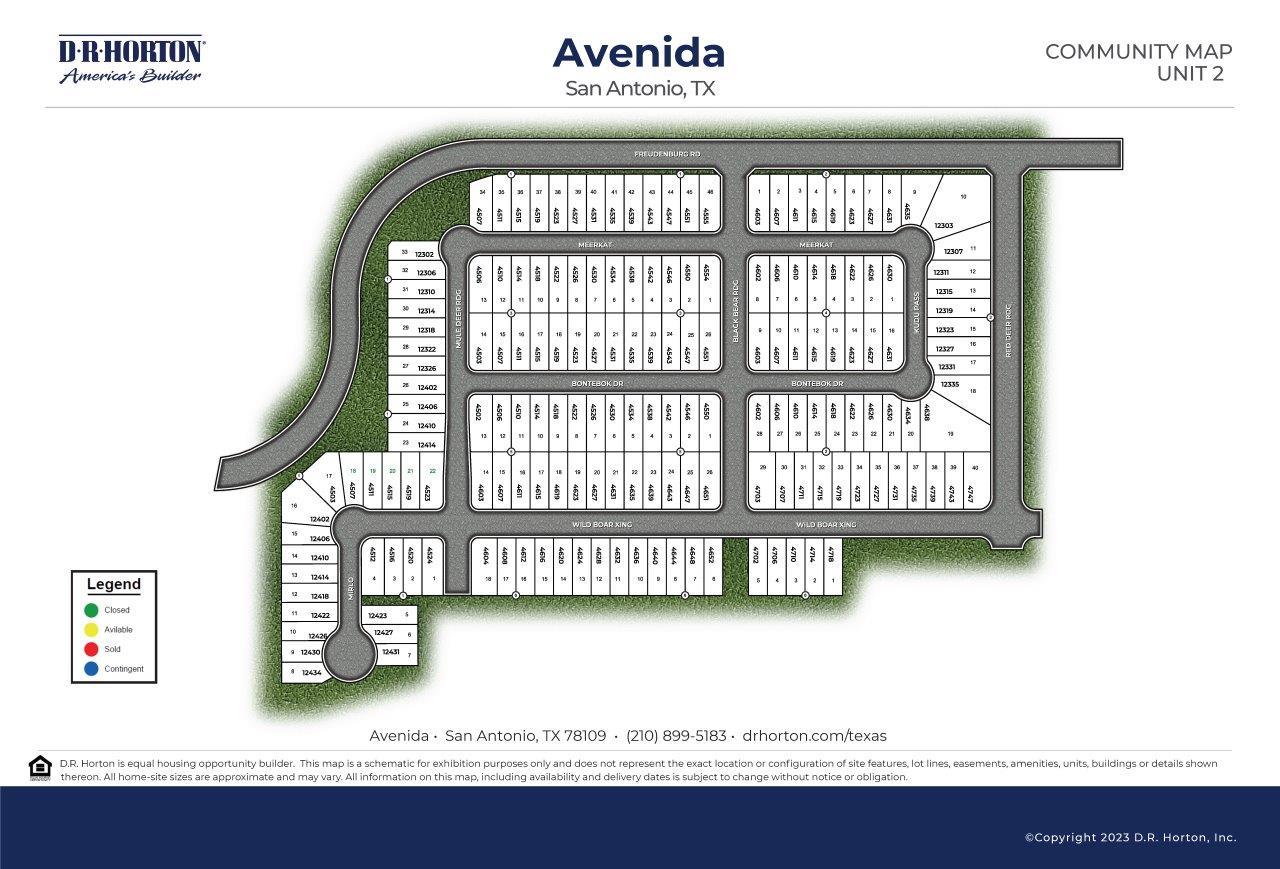 Static Lot Map