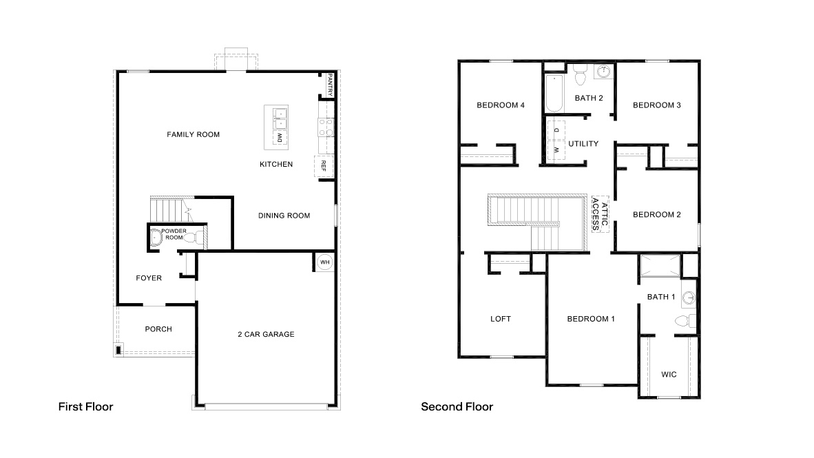 DR Horton Converse Sereno Springs the franklin 1891 sq ft 4 bed 2.5 bath 2 car 2 story
