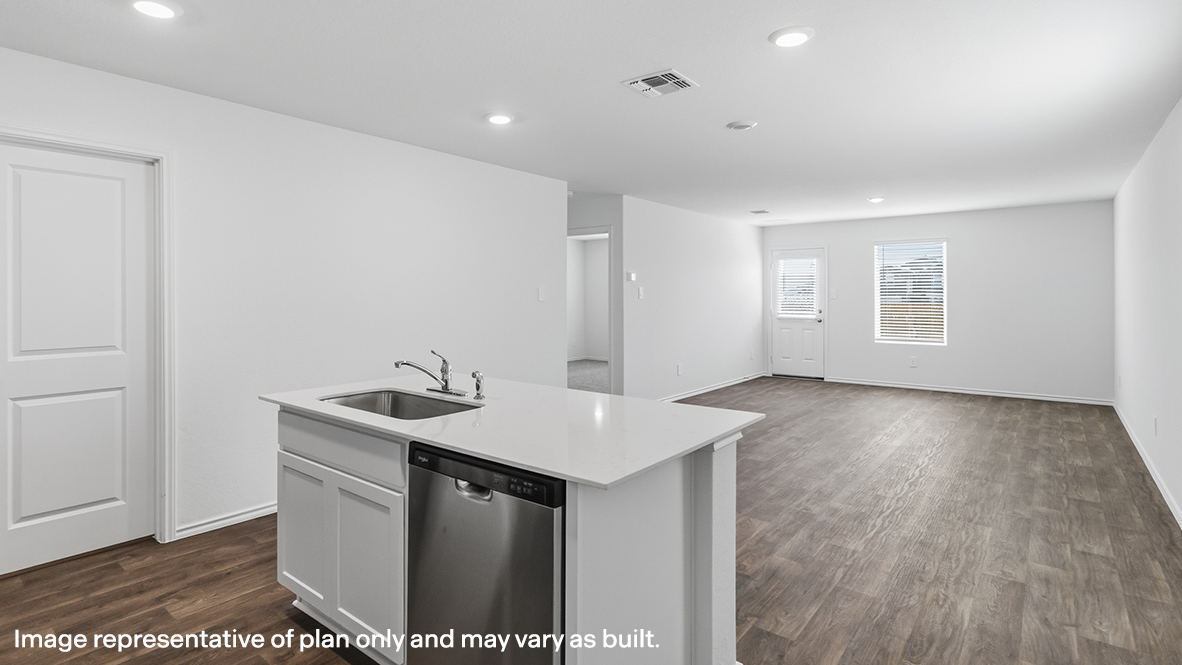 DR Horton Adkins Sereno Springs the garner 2203 sq ft 5 bed 2.5 bath 2 car 2 story