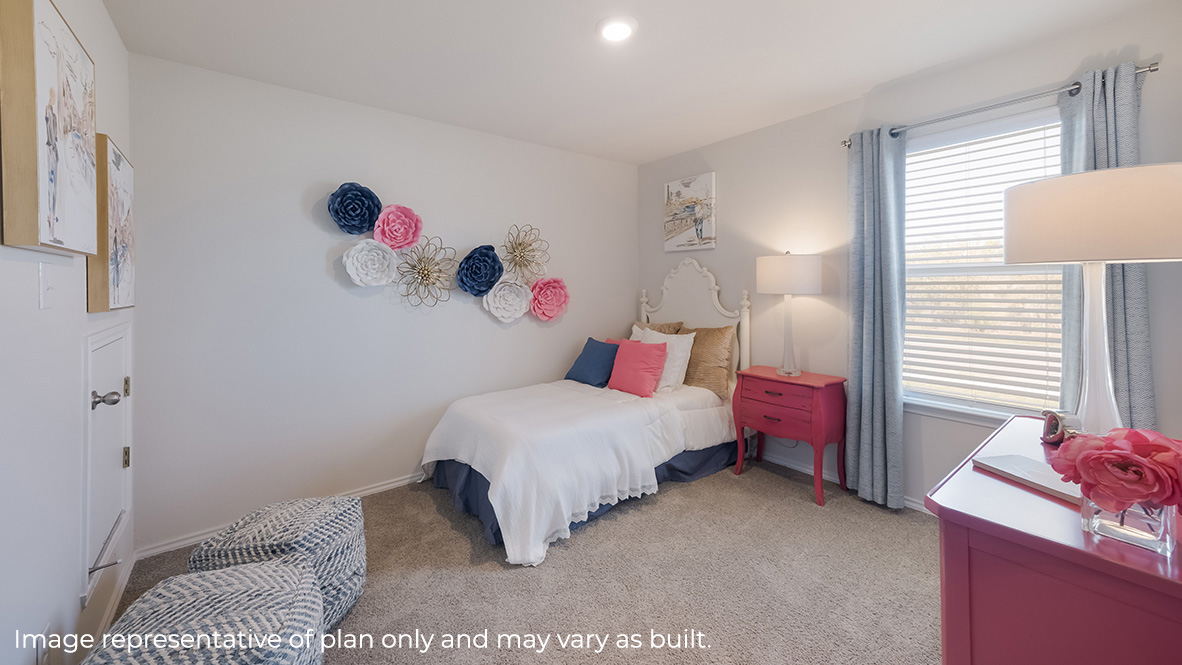 DR Horton Adkins Sereno Springs the hanna 2042 sq ft 4 bed 2.5 bath 2 car 2 story