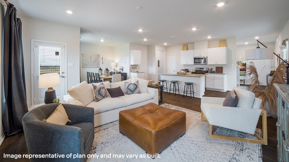 DR Horton Adkins Sereno Springs the kate 4 bed 2.5 bath 2 car 2 story