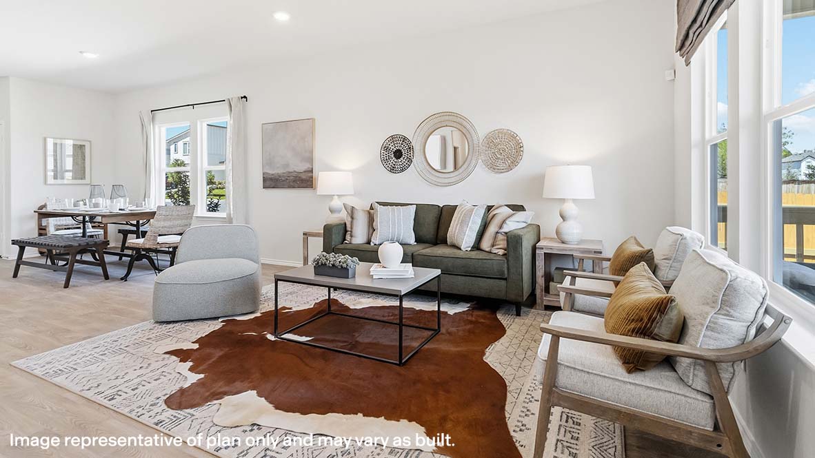 DR Horton Adkins Sereno Springs the madison 2489 sq ft 5 bed 3 bath 2 car 2 story