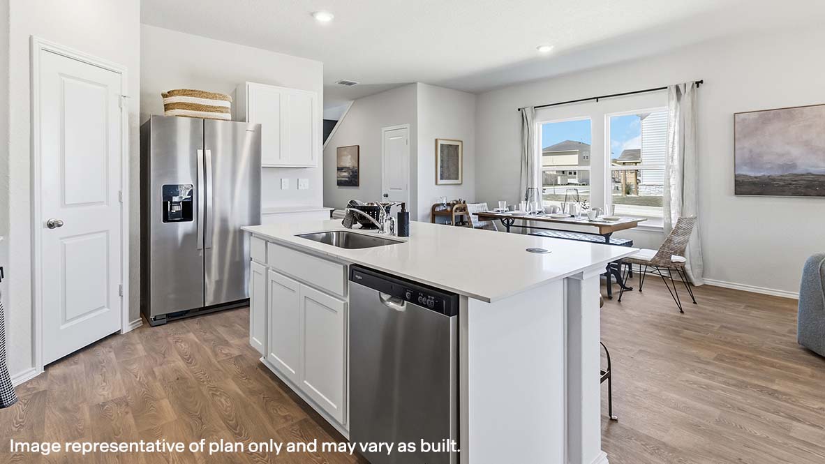 DR Horton Adkins Sereno Springs the madison 2489 sq ft 5 bed 3 bath 2 car 2 story