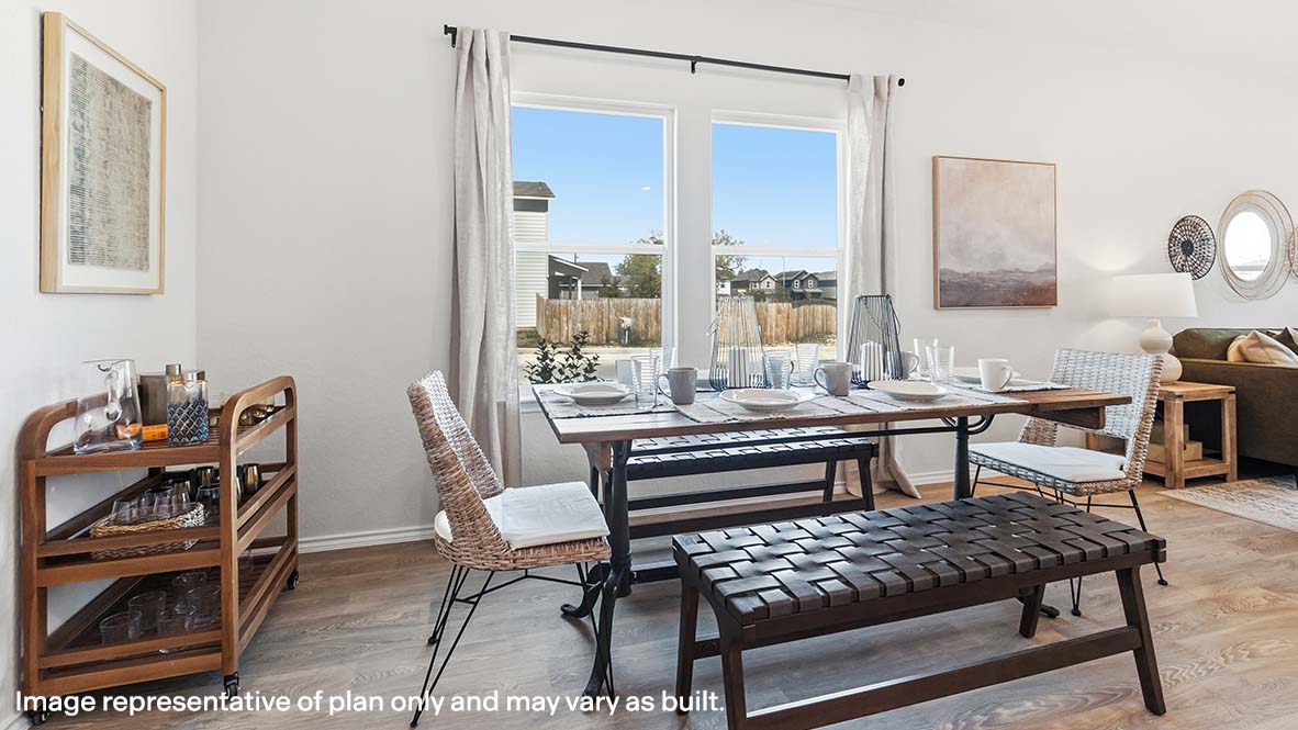 DR Horton Adkins Sereno Springs the madison 2489 sq ft 5 bed 3 bath 2 car 2 story