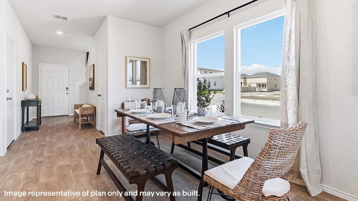 DR Horton Adkins Sereno Springs the madison 2489 sq ft 5 bed 3 bath 2 car 2 story