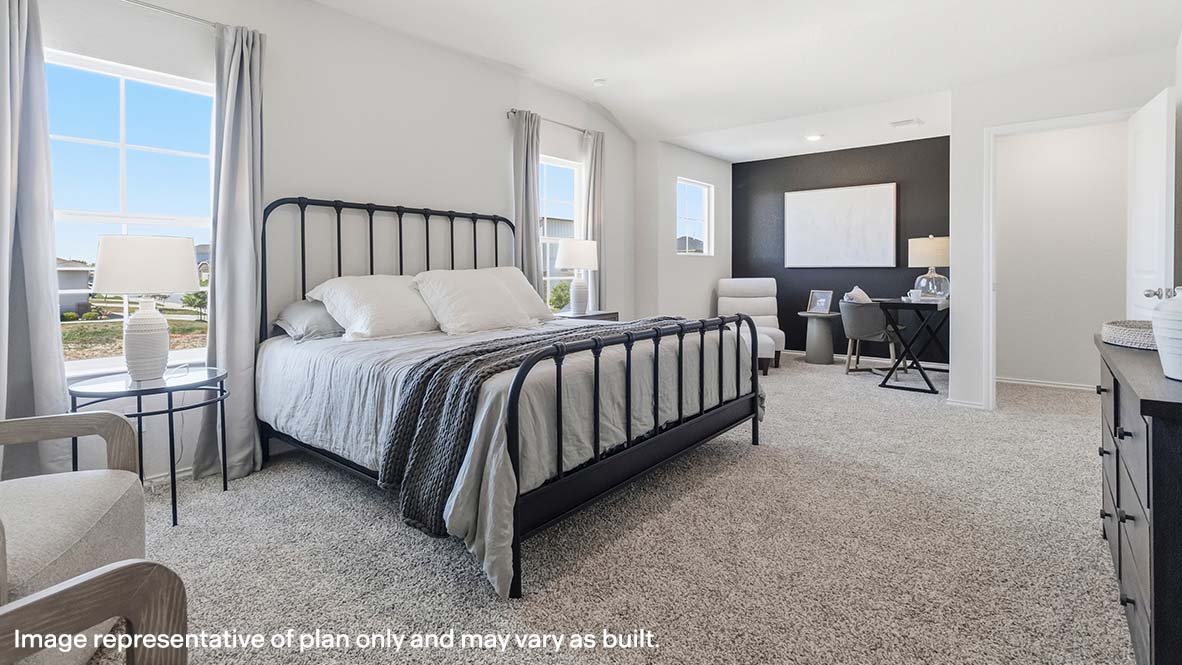 DR Horton Adkins Sereno Springs the madison 2489 sq ft 5 bed 3 bath 2 car 2 story