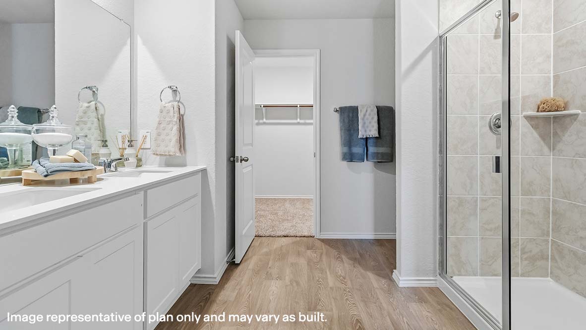 DR Horton Adkins Sereno Springs the madison 2489 sq ft 5 bed 3 bath 2 car 2 story