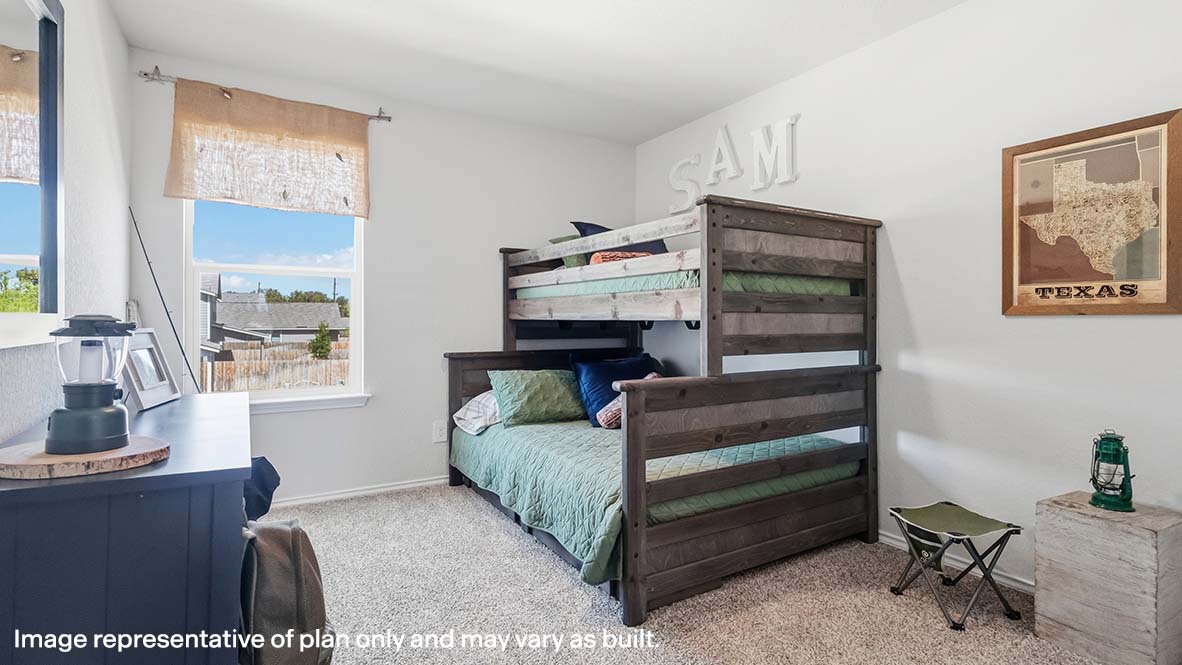 DR Horton Adkins Sereno Springs the madison 2489 sq ft 5 bed 3 bath 2 car 2 story