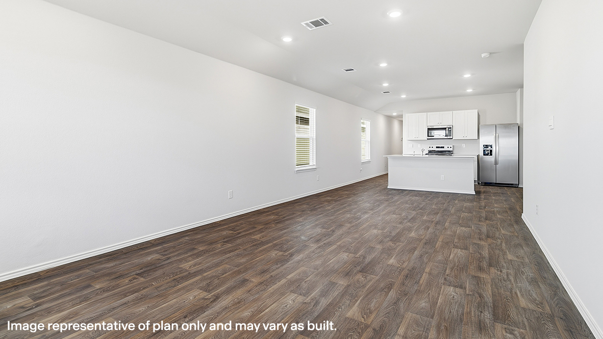 DR Horton Adkins Sereno Springs the uma 1544 sq ft 4 bed 2 bath 2 car 1 story