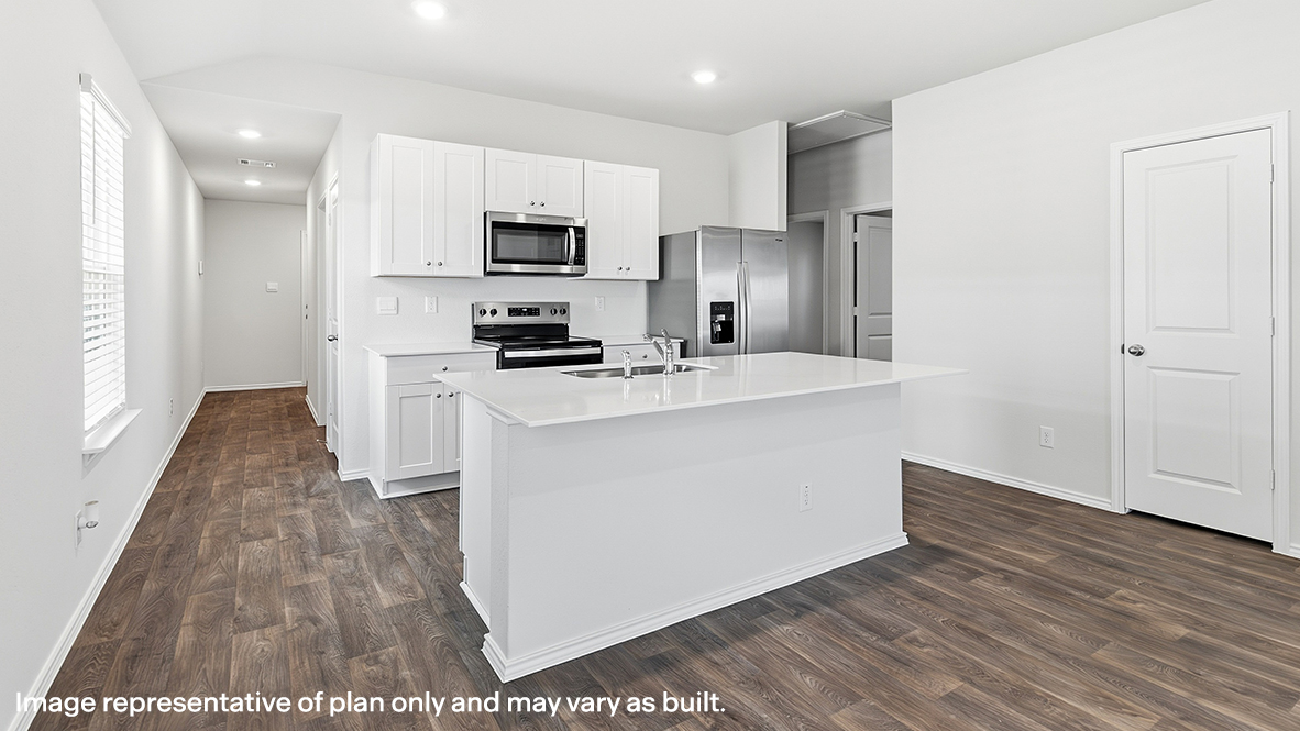 DR Horton Adkins Sereno Springs the uma 1544 sq ft 4 bed 2 bath 2 car 1 story