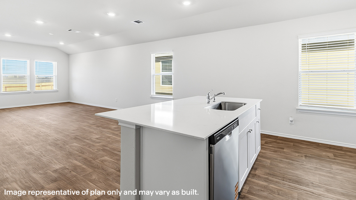 DR Horton Adkins Sereno Springs the uma 1544 sq ft 4 bed 2 bath 2 car 1 story