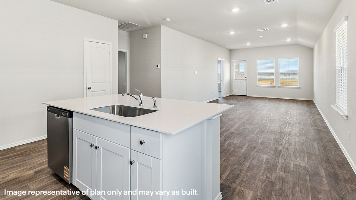 DR Horton Adkins Sereno Springs the uma 1544 sq ft 4 bed 2 bath 2 car 1 story