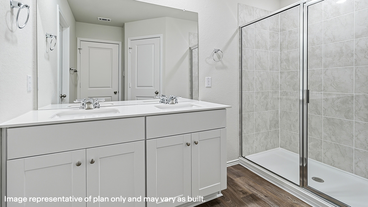 DR Horton Adkins Sereno Springs the uma 1544 sq ft 4 bed 2 bath 2 car 1 story