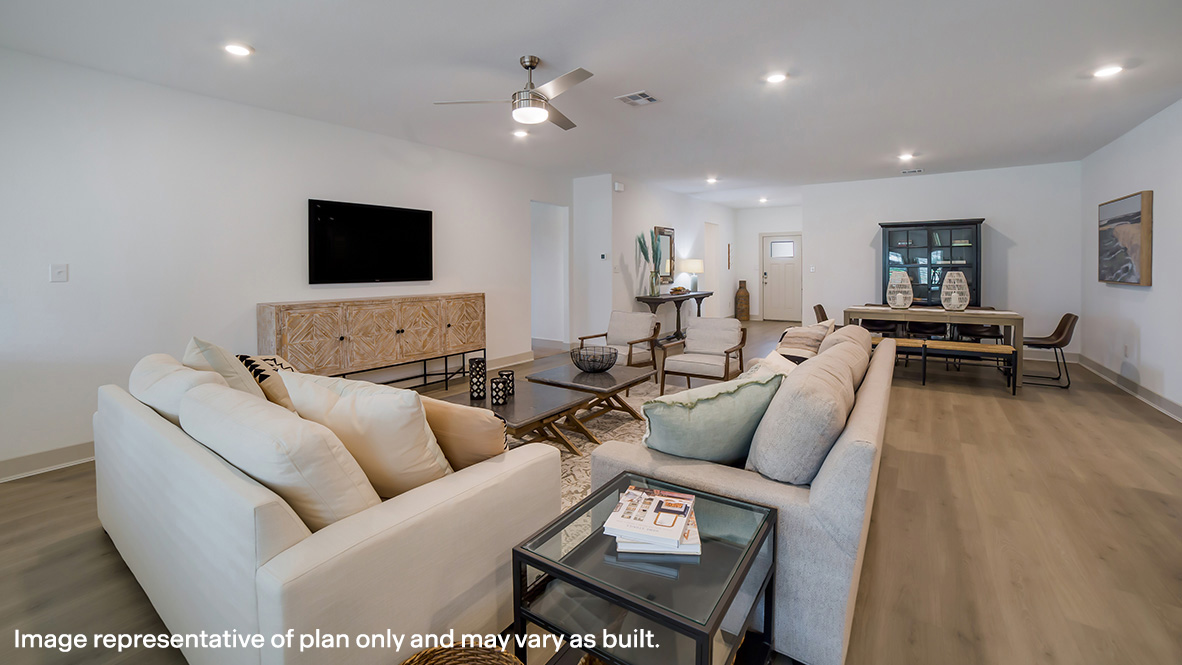 DR Horton Elmendorf Hickory Ridge Estates the irving 2594 sq ft 5 bed 3 bath 2 car 1 story