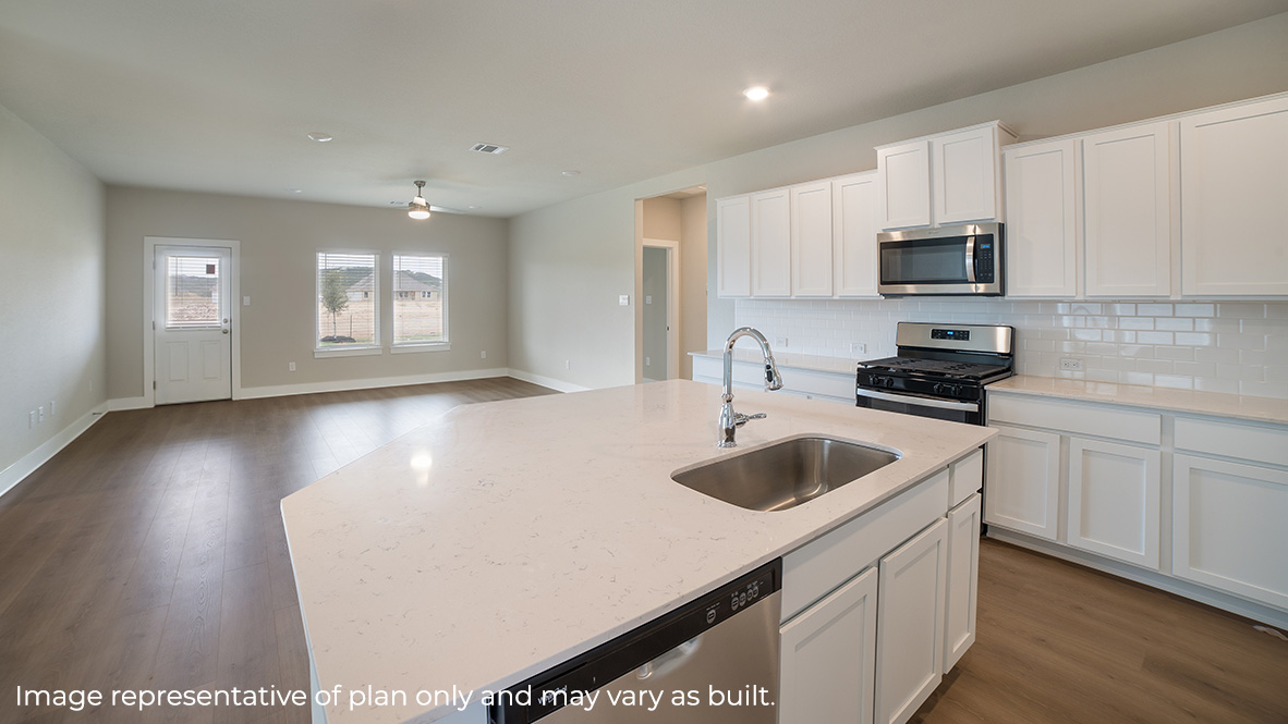 DR Horton Elmendorf Hickory Ridge Estates the kemah 2768 sq ft 4 bed 3 bath 2 car 2 story