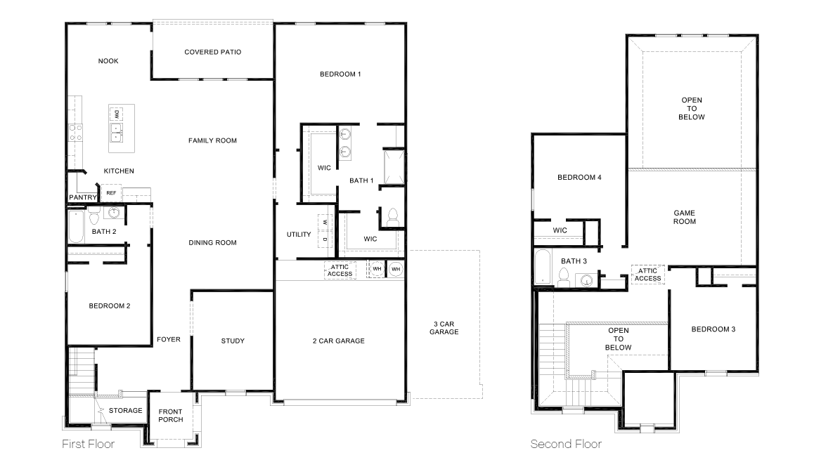 DR Horton Elmendorf Hickory Ridge Estates the lancaster 2923 sq ft 4 bed 3 bath 2 car 2 story