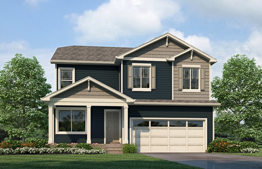 New Homes in Lochbuie, Colorado at the Silver Peaks community by D.R. Horton