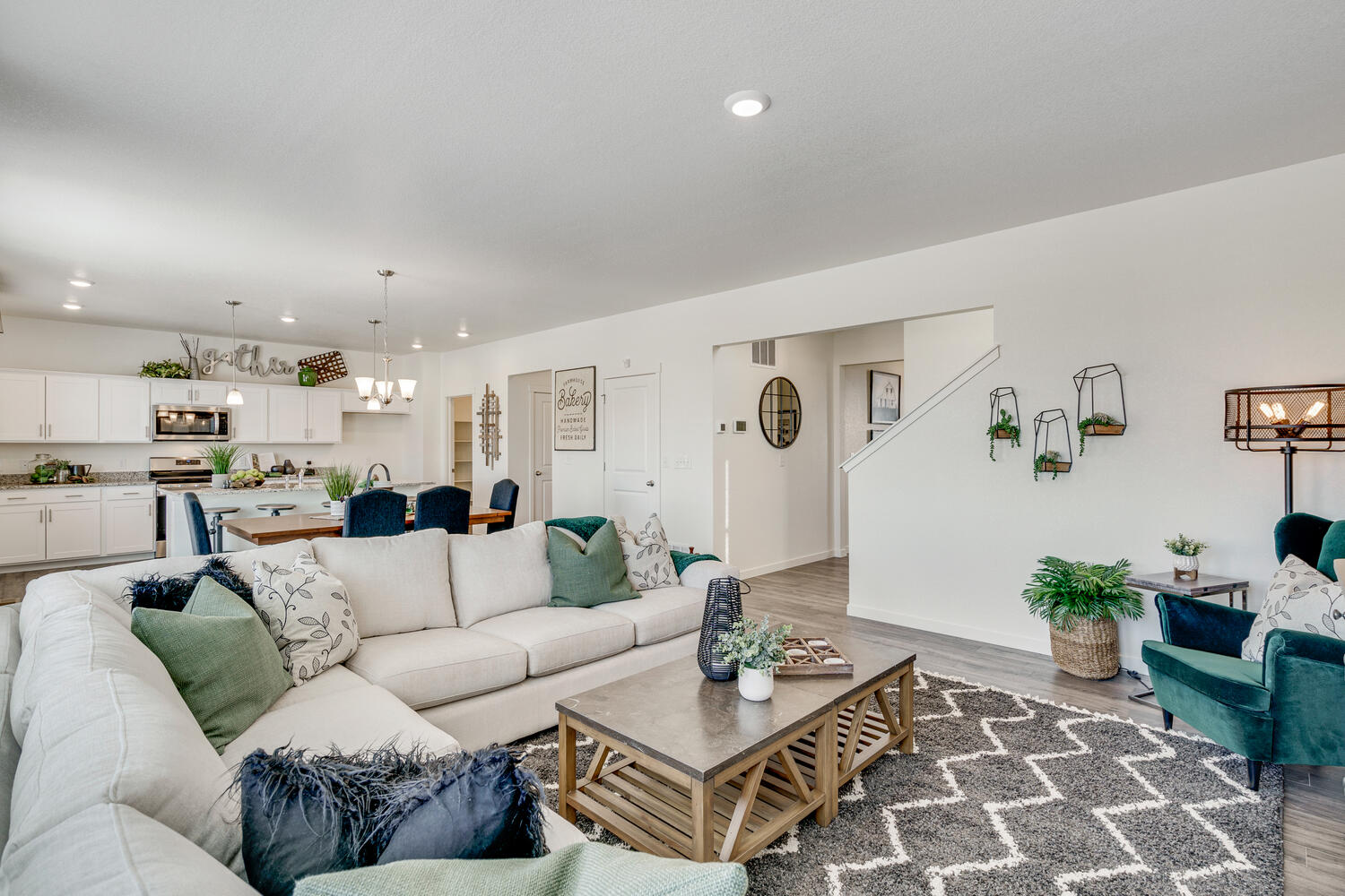 New Homes in Lochbuie, Colorado at the Silver Peaks community by D.R. Horton