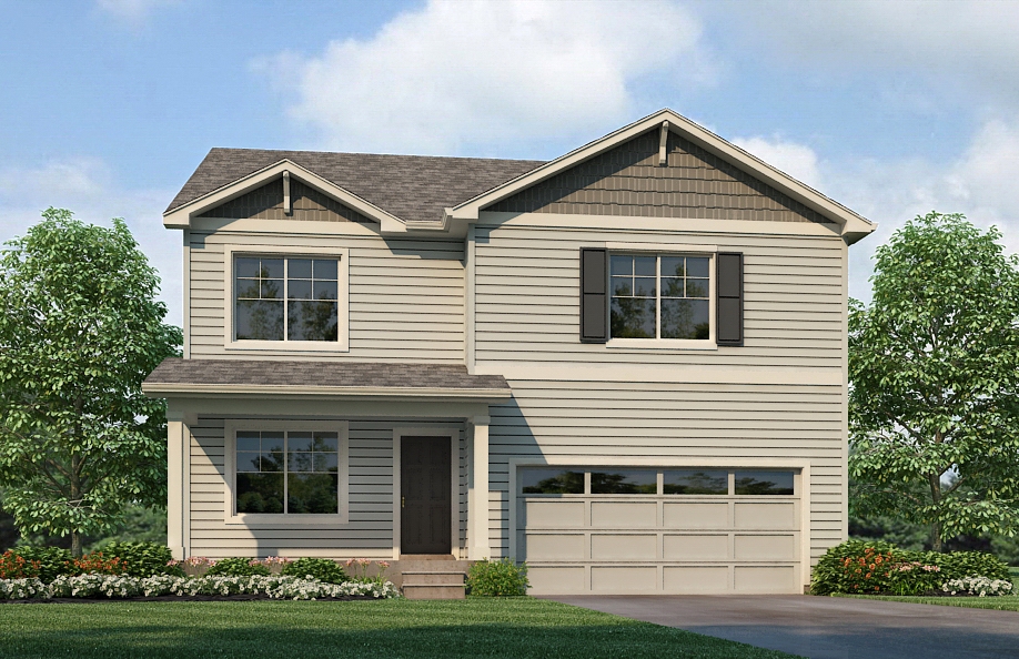 New Homes in Lochbuie, Colorado at the Silver Peaks community by D.R. Horton