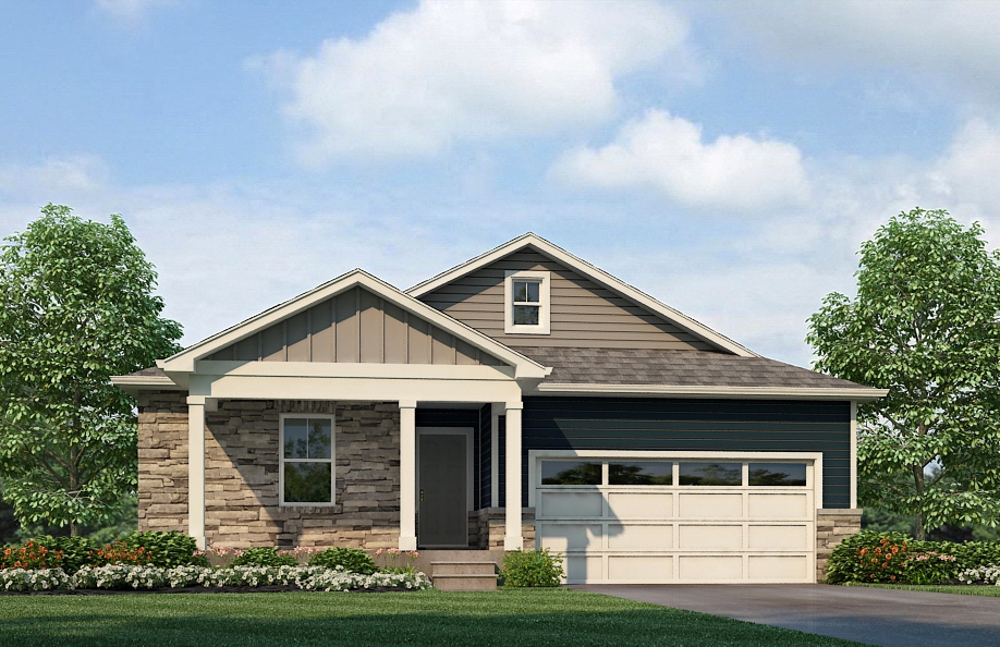 newcastle elevation J3 flooring rendering