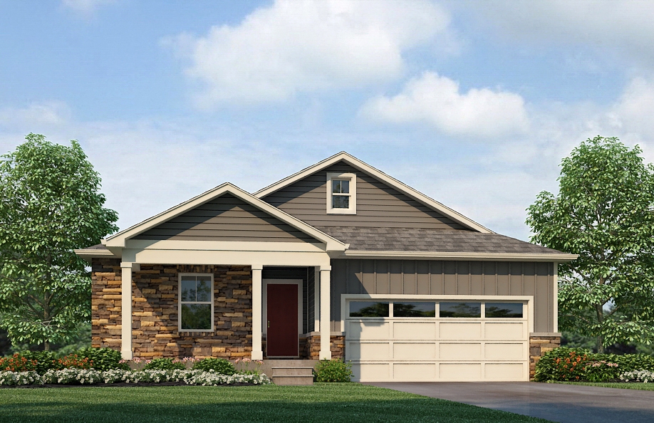 chatham elevation J3 floorplan rendering