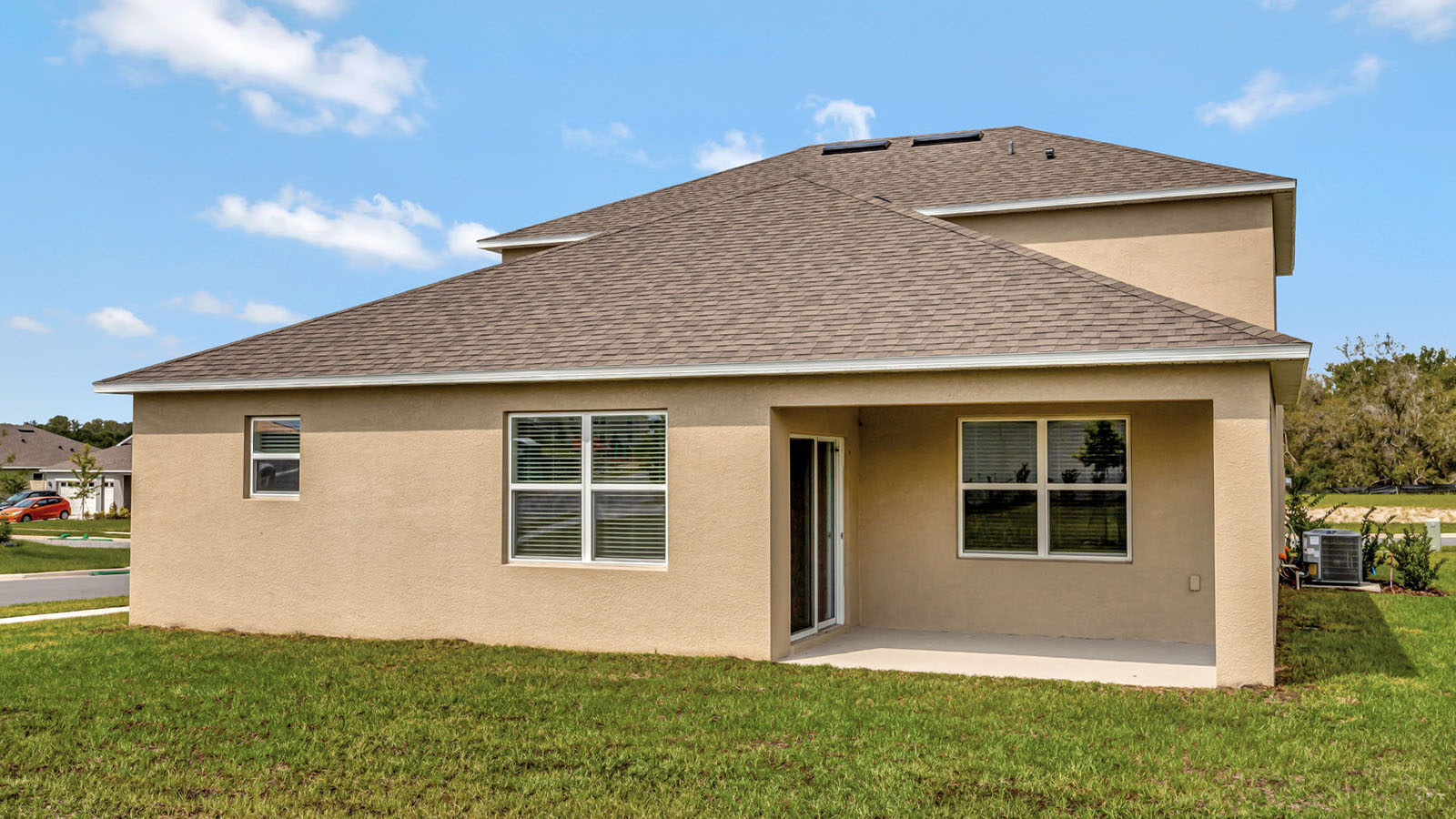 rear elevation of McGraw floor plan