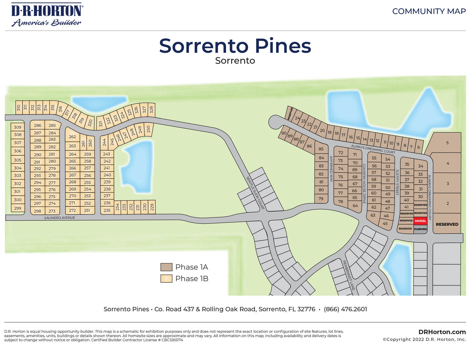Static Lot Map