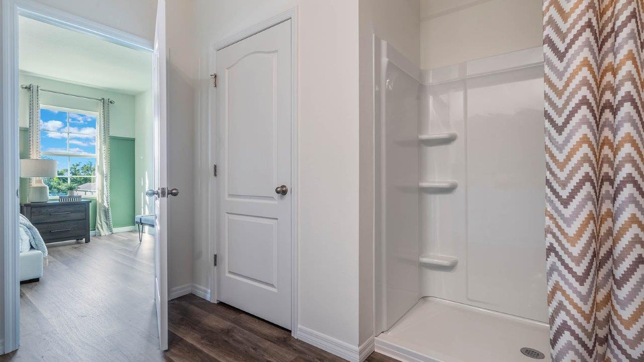 Primary bedroom oversized walk-in closet
