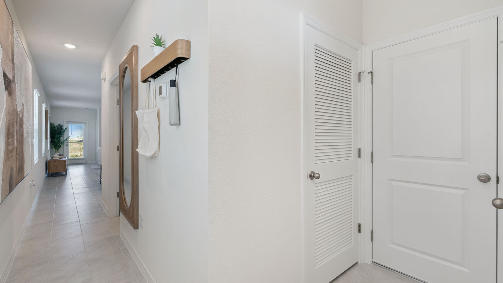 Entry Way with closet