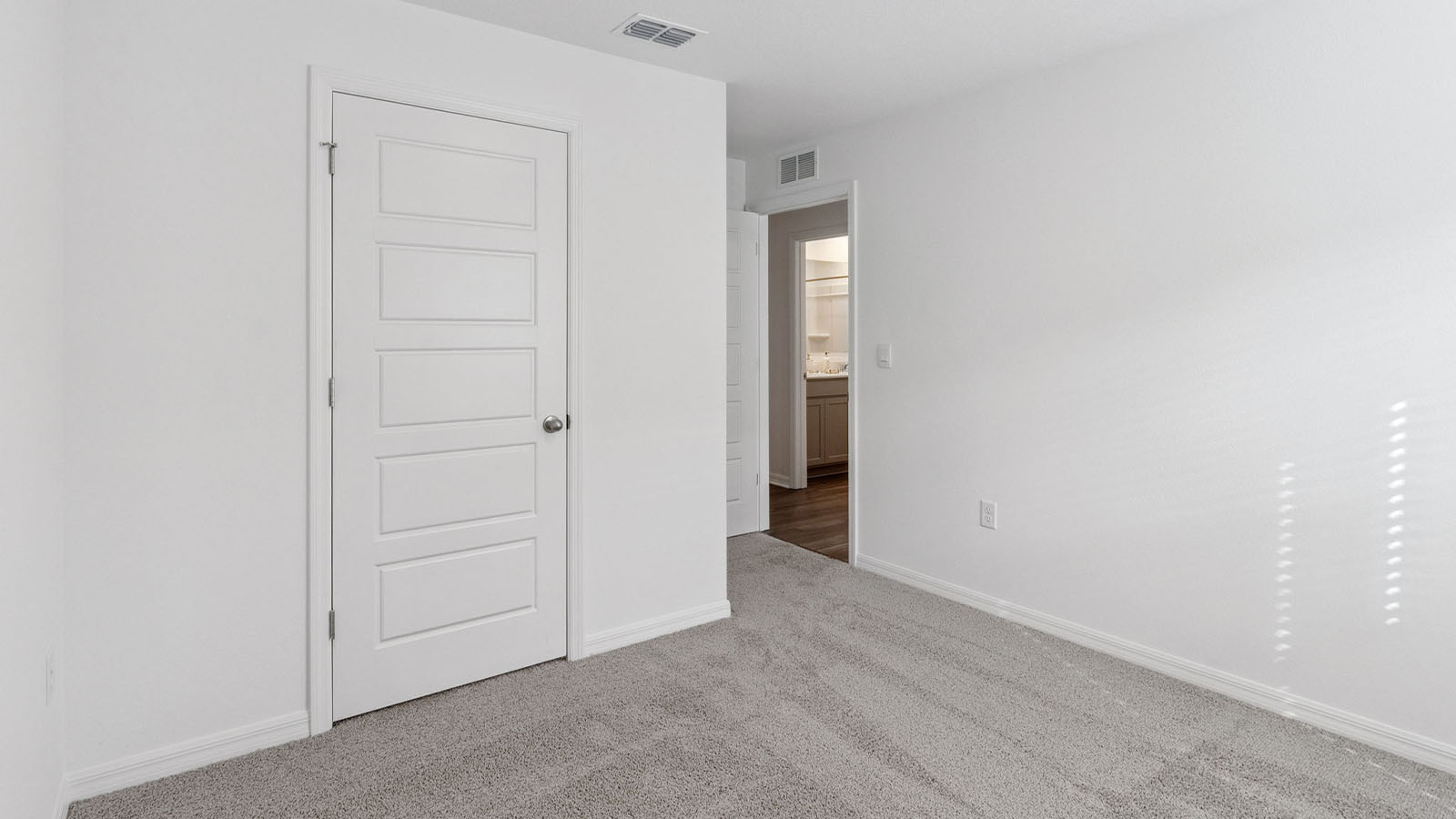 third guest room with closet